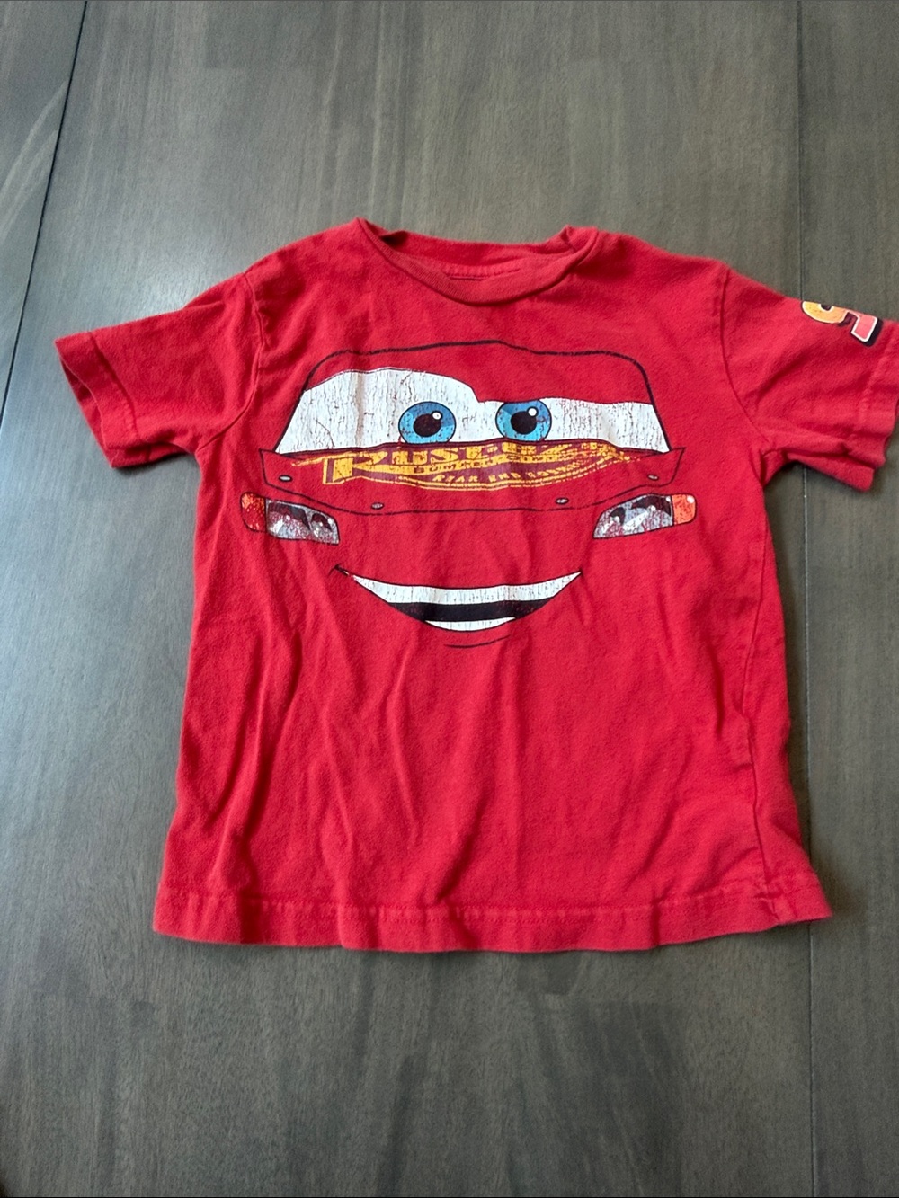 Disney Cars Graphic Tee Set - Red, Light Blue, Orange - Picture 4 of 5